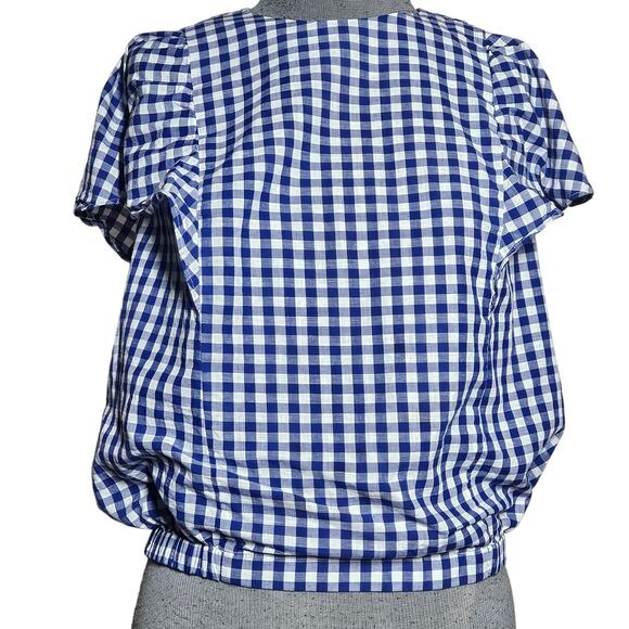 Mackintosh Philosophy Tops - Mackintosh Philosophy Check Blouse Size 36 Small